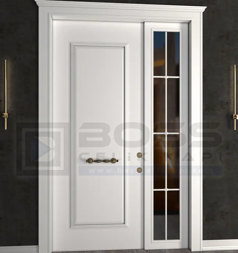 Beyaz Villa Kapısı Modelleri Newyork