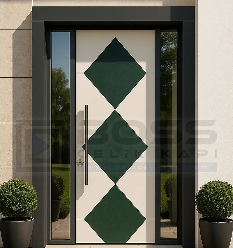Villa Kapısı Dış Kapı 3 Diamonds