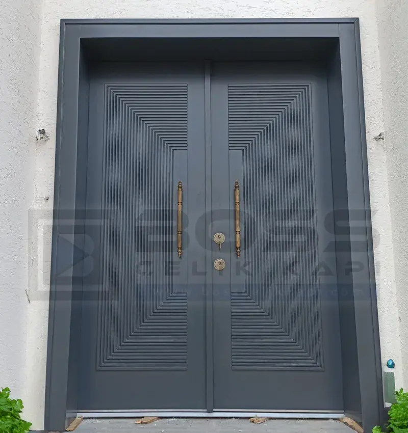 Antrasit Villa Kapısı Simay
