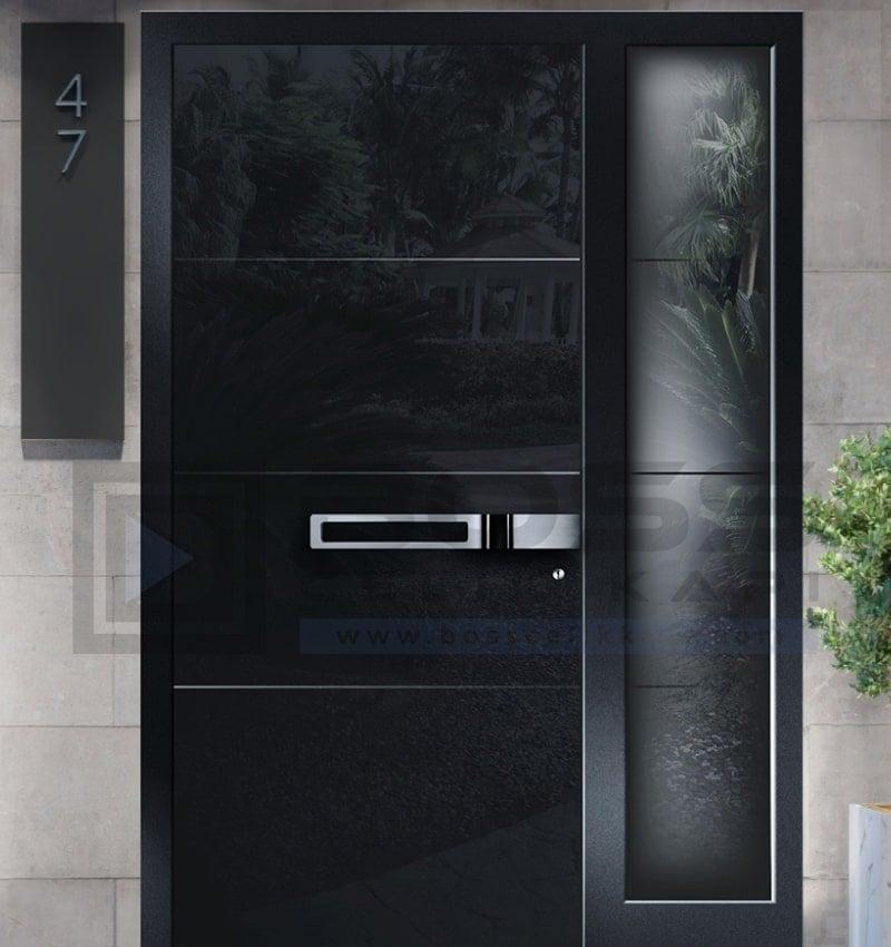 Kırılmaz Cam Villa Kapısı