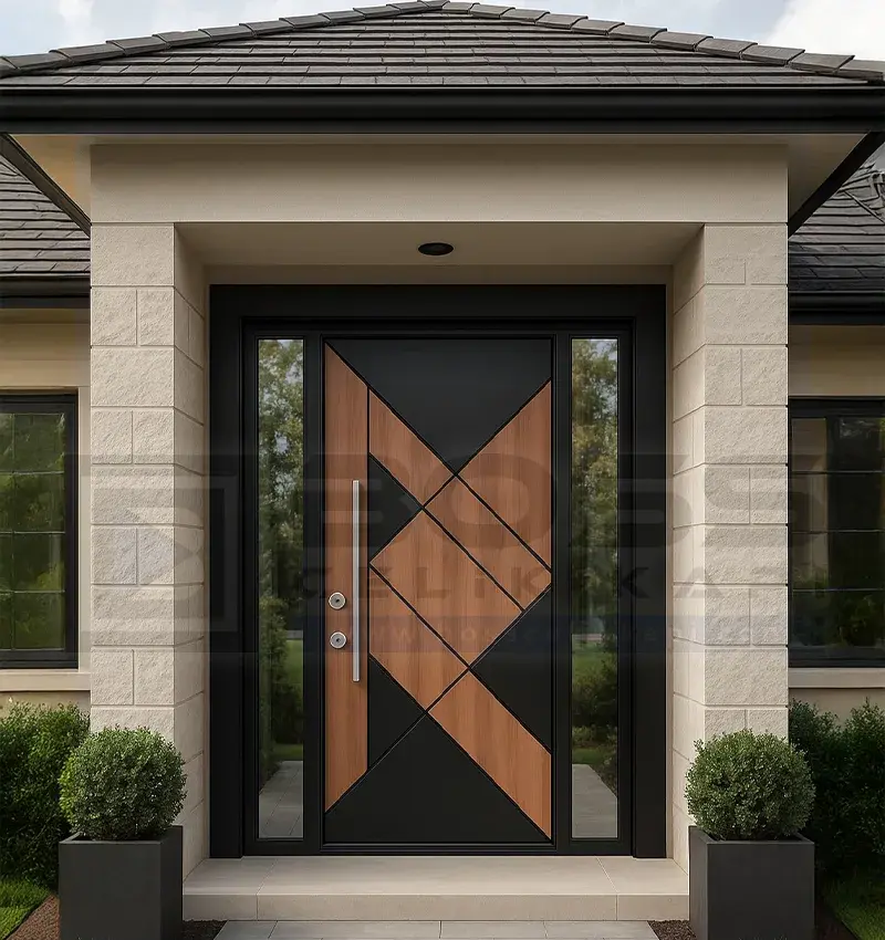 Modern Dış Kapı Kompozit Villa Kapisi Zurich
