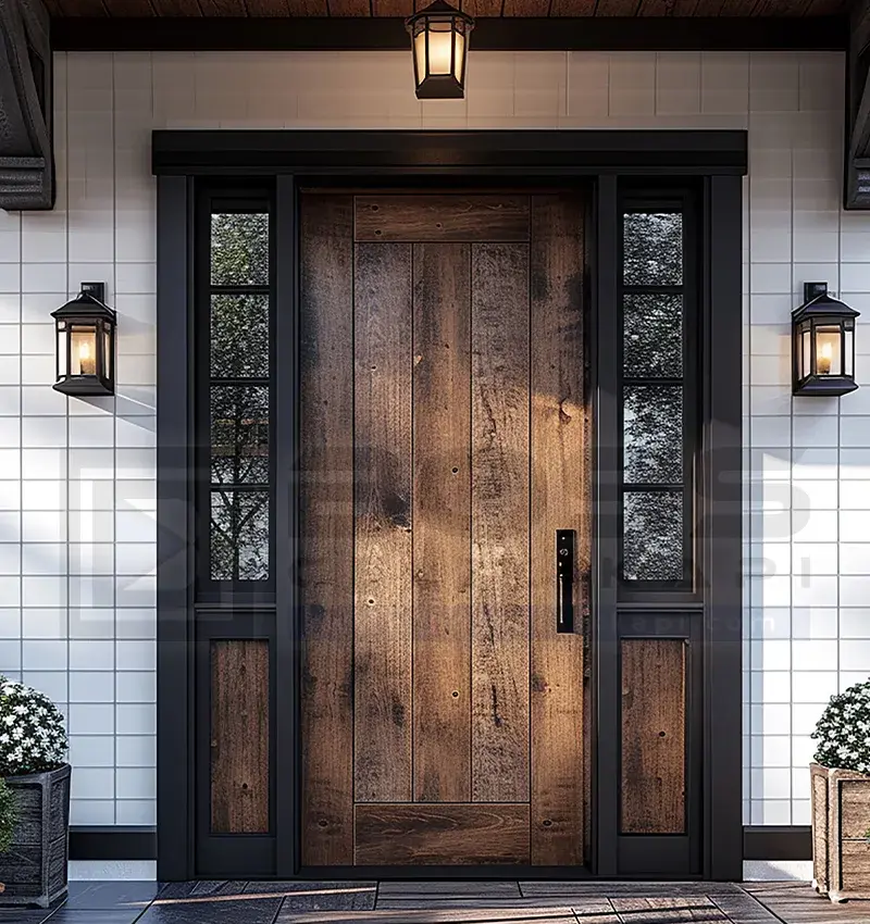 Thermowood Çelik Villa Kapısı Silistre