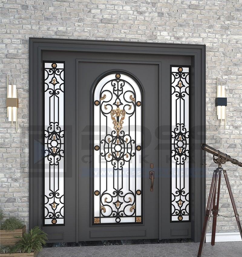 Ferforje Villa Kapısı Antrasit