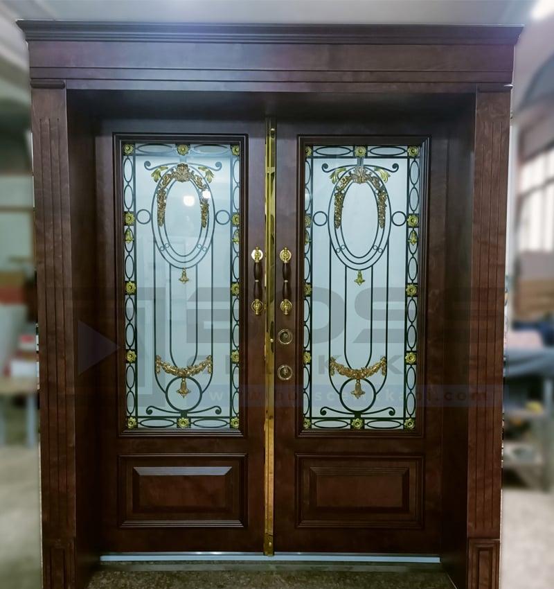 Ferforje Villa Kapısı Çelik Kapı 352