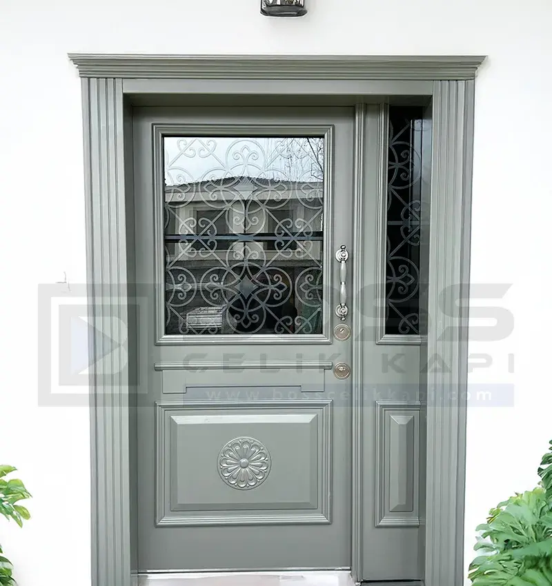 Gri Dış Kapı Villa Kapısı Bremen