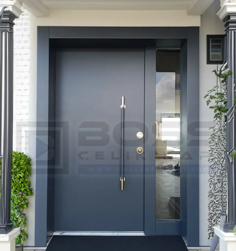 Antrasit Kompozit İstanbul Villa Kapısı