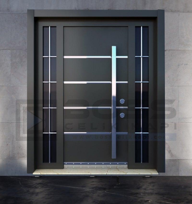 Kompozit Villa Kapısı Paslanmaz Detaylı