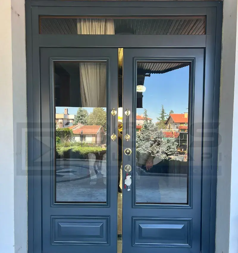 Klasik Antrasit Villa Kapısı Konya