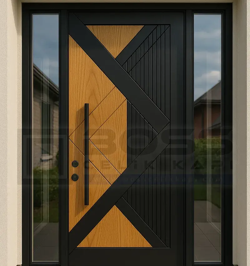 Siyah Meşe Villa Kapisi Caltech