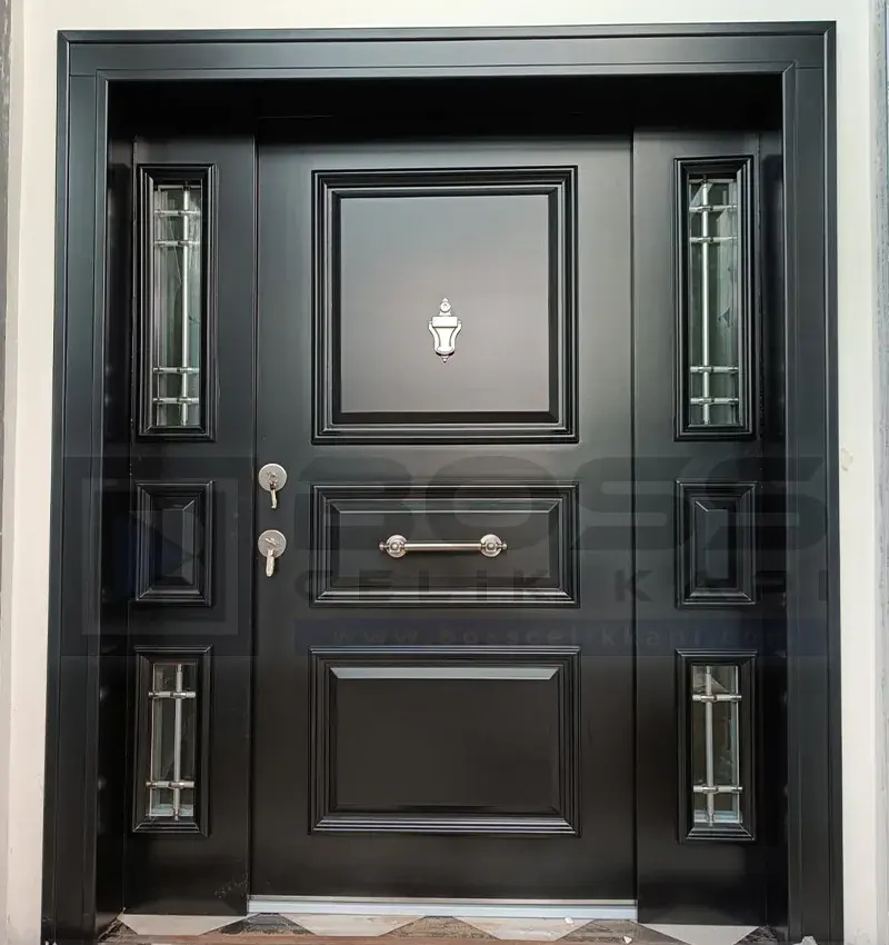 Siyah Klasik Villa Kapısı Tekirdağ