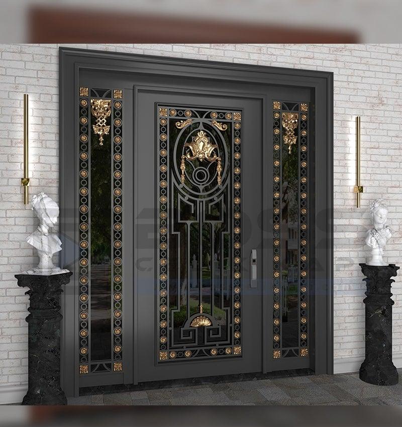 Ferforje Villa Kapısı Modelleri Fiyatları 3033