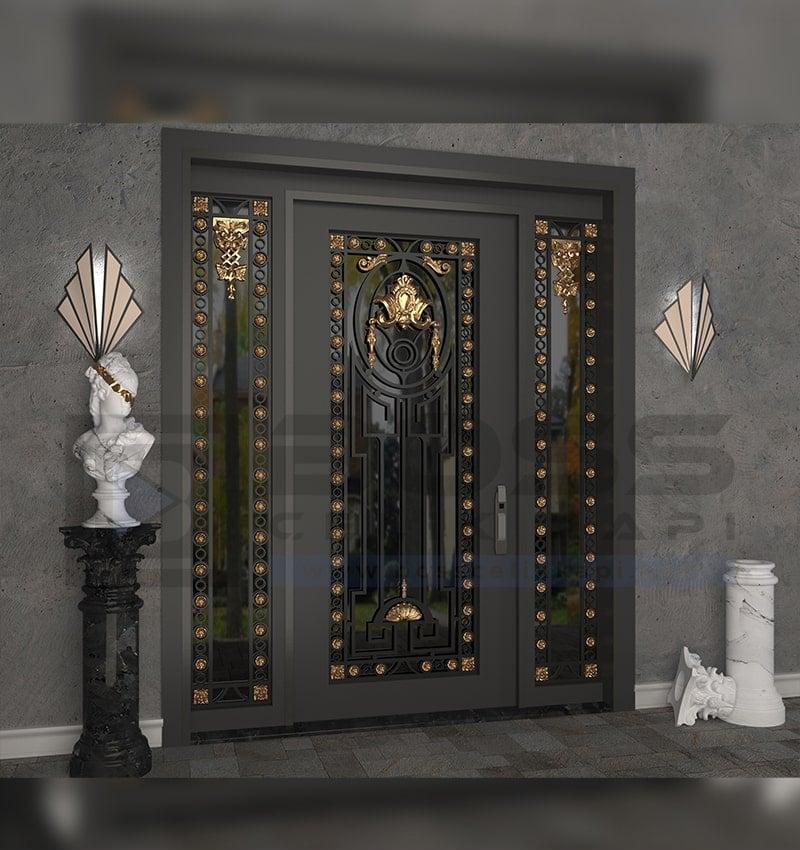 Ferforje Villa Kapısı Modelleri Fiyatları 3034