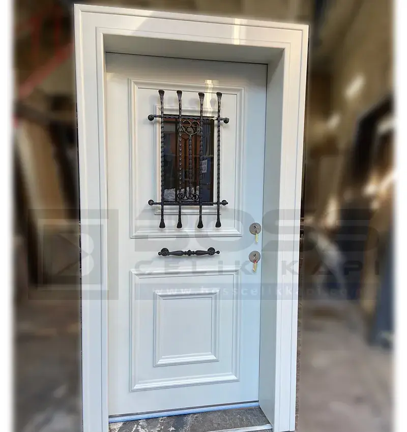 Lake Ferforjeli Çelik Villa Kapısı