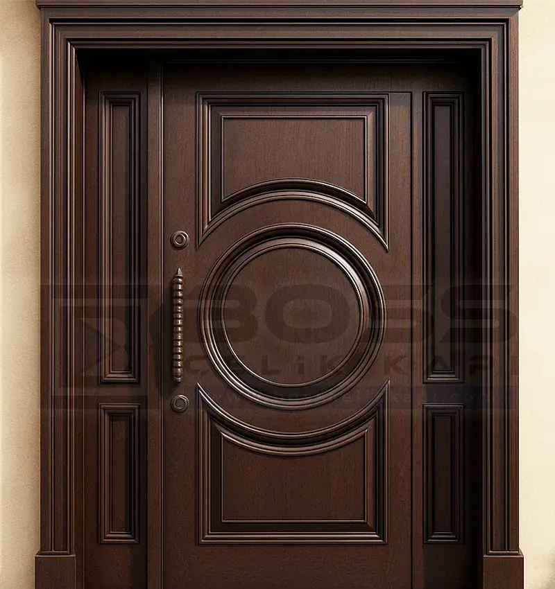 Ahşap Villa Kapısı Yalıkavak