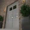 Açık Gri Çelik Villa Kapısı 1 Acik Gri Celik Villa Kapisi