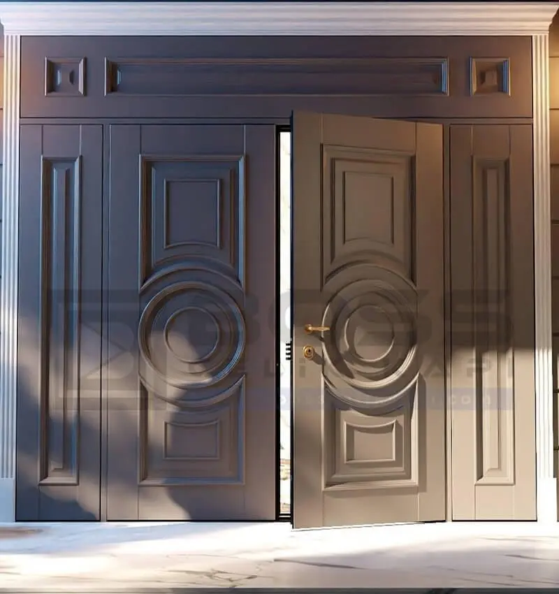 2024 Açık Gri Villa Kapısı 261