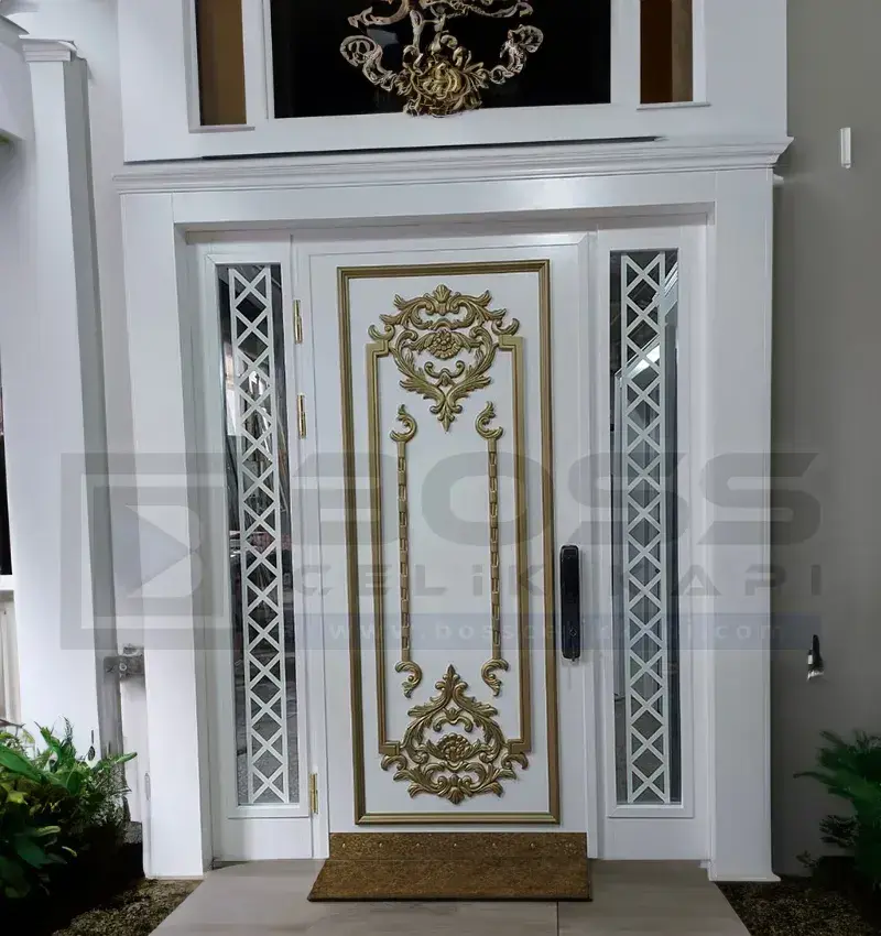 Ahşap İşlemeli Villa Kapısı Modelleri 2024 Fiyatları