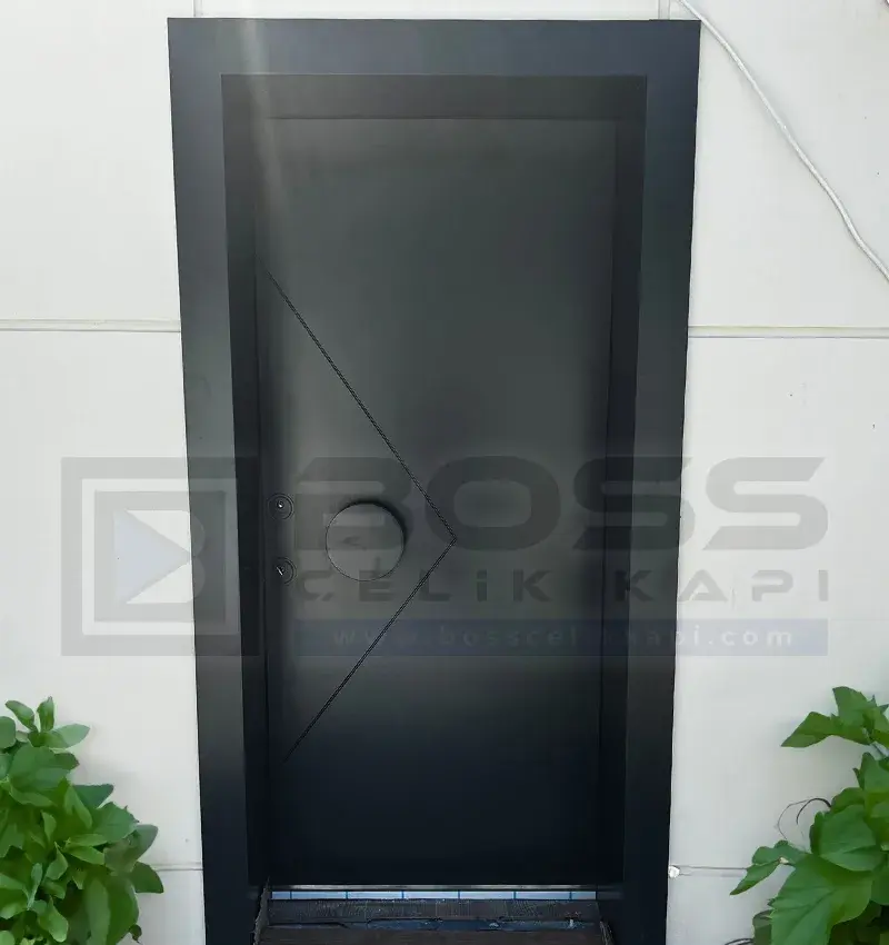 Antrasit Modern Çelik Kapı 507