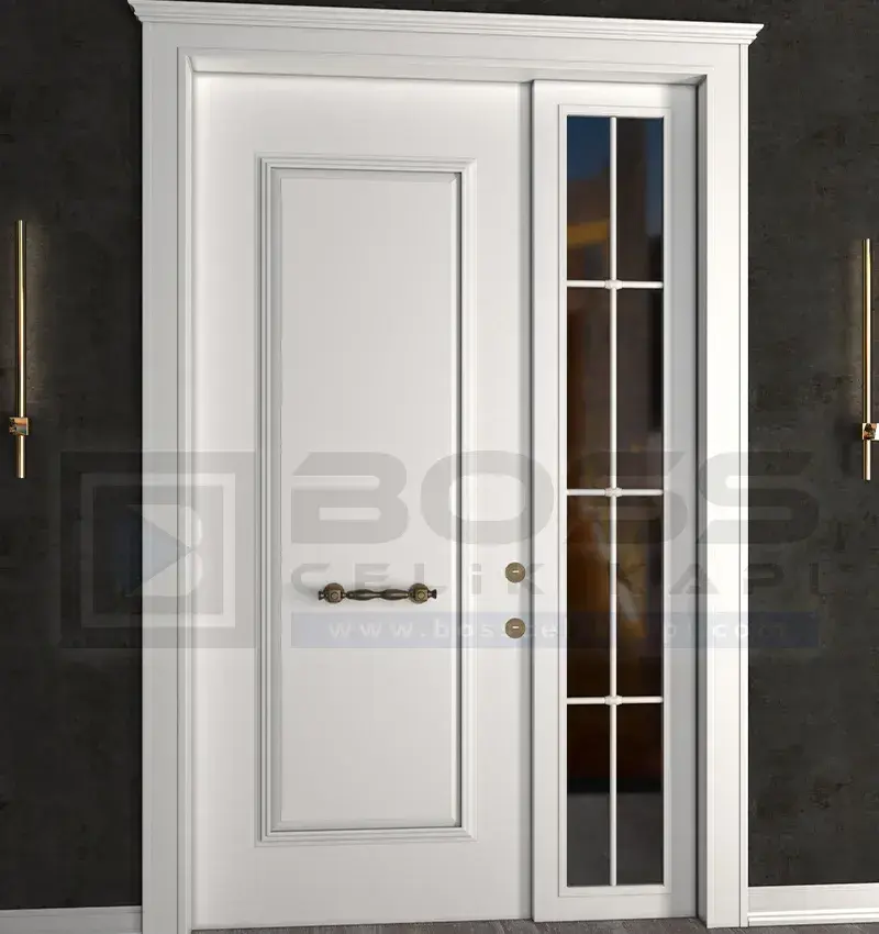 Beyaz Villa Kapısı Modelleri Newyork