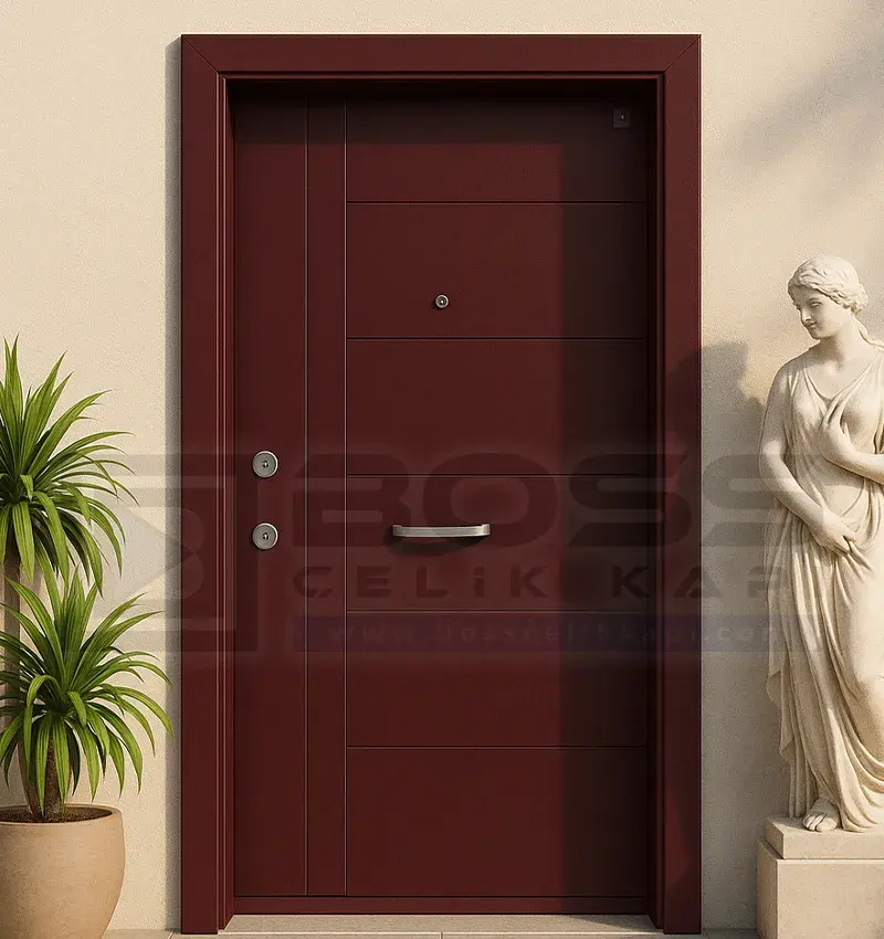 Bordo Çelik Kapı Castle