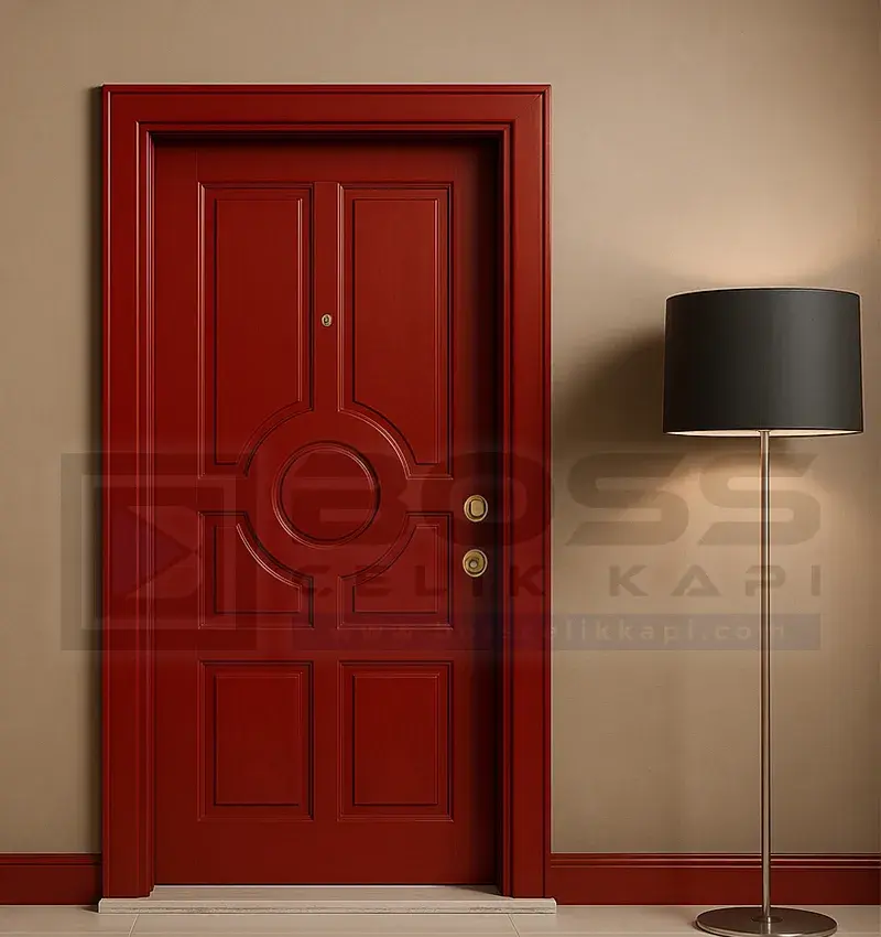 Bordo Çelik Kapı Demeter