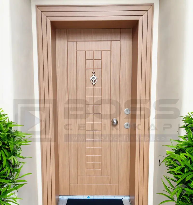 Çelik Kapı Ahşap Kaplama Siera