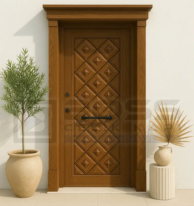 Ceviz Çelik Kapı Master