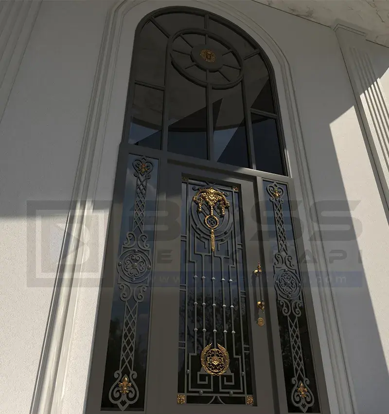 Ferforje Villa Kapısı Boss Twice