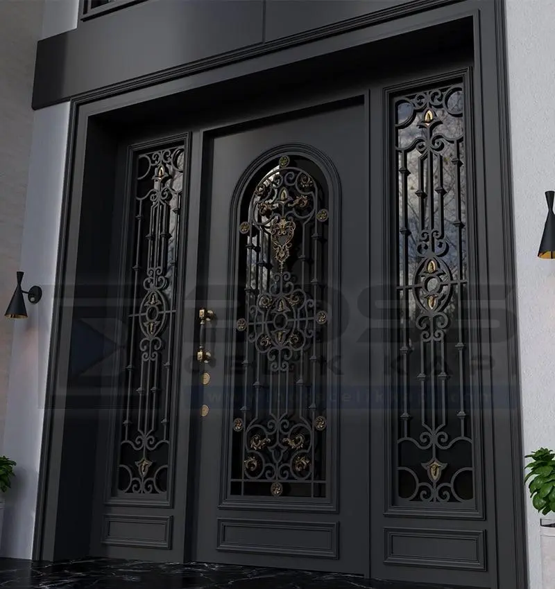 Ferforje Villa Kapısı Konstantine