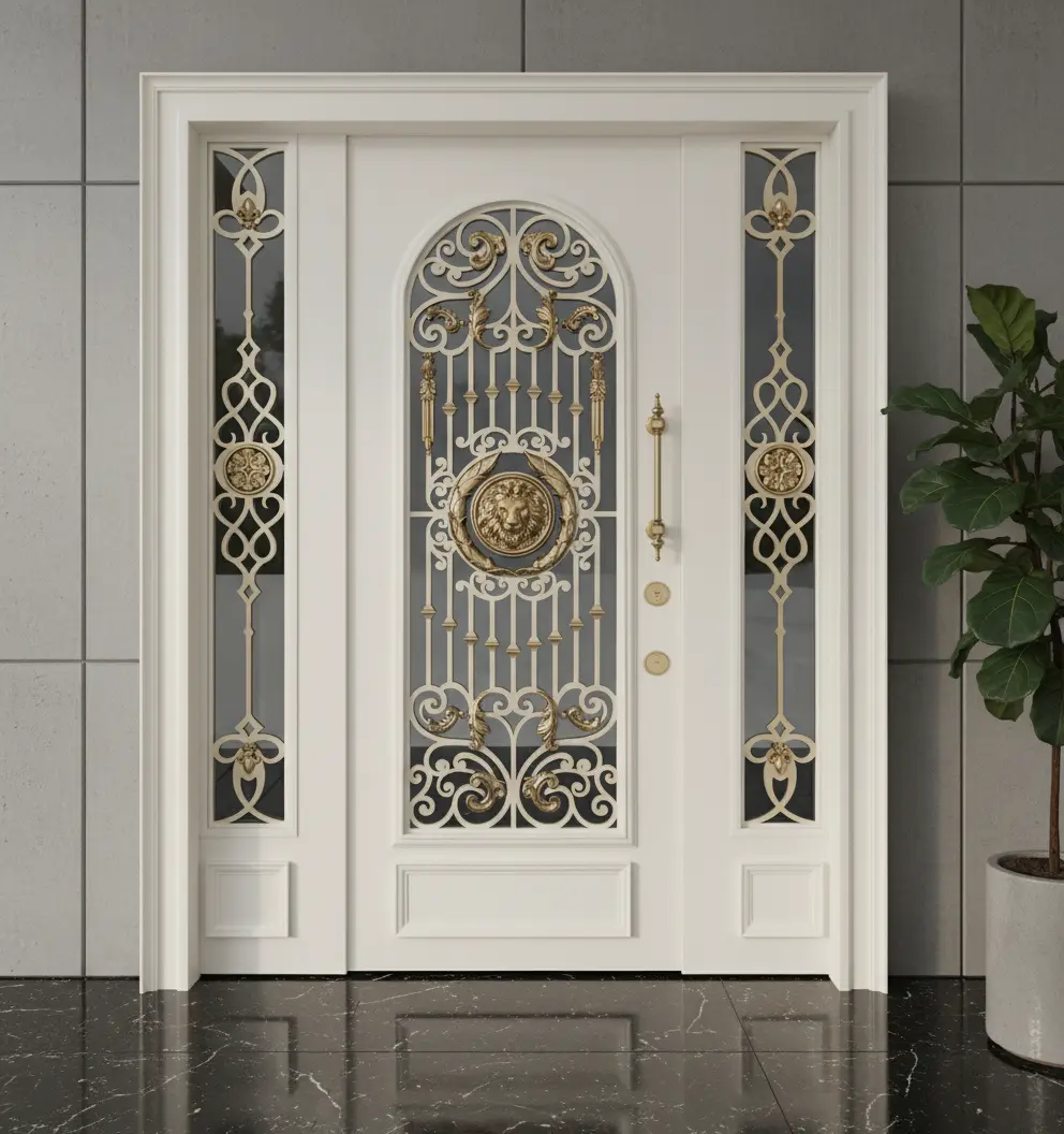 Ferforjeli Villa Kapısı Galaxy 4 Ferforjeli Villa Kapısı Galaxy - Görsel 2