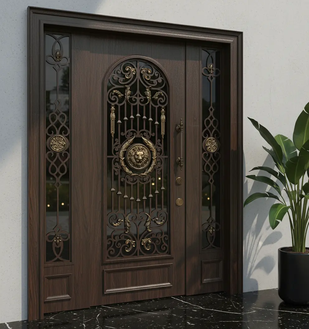 Ferforjeli Villa Kapısı Galaxy 5 Ferforjeli Villa Kapısı Galaxy - Görsel 3
