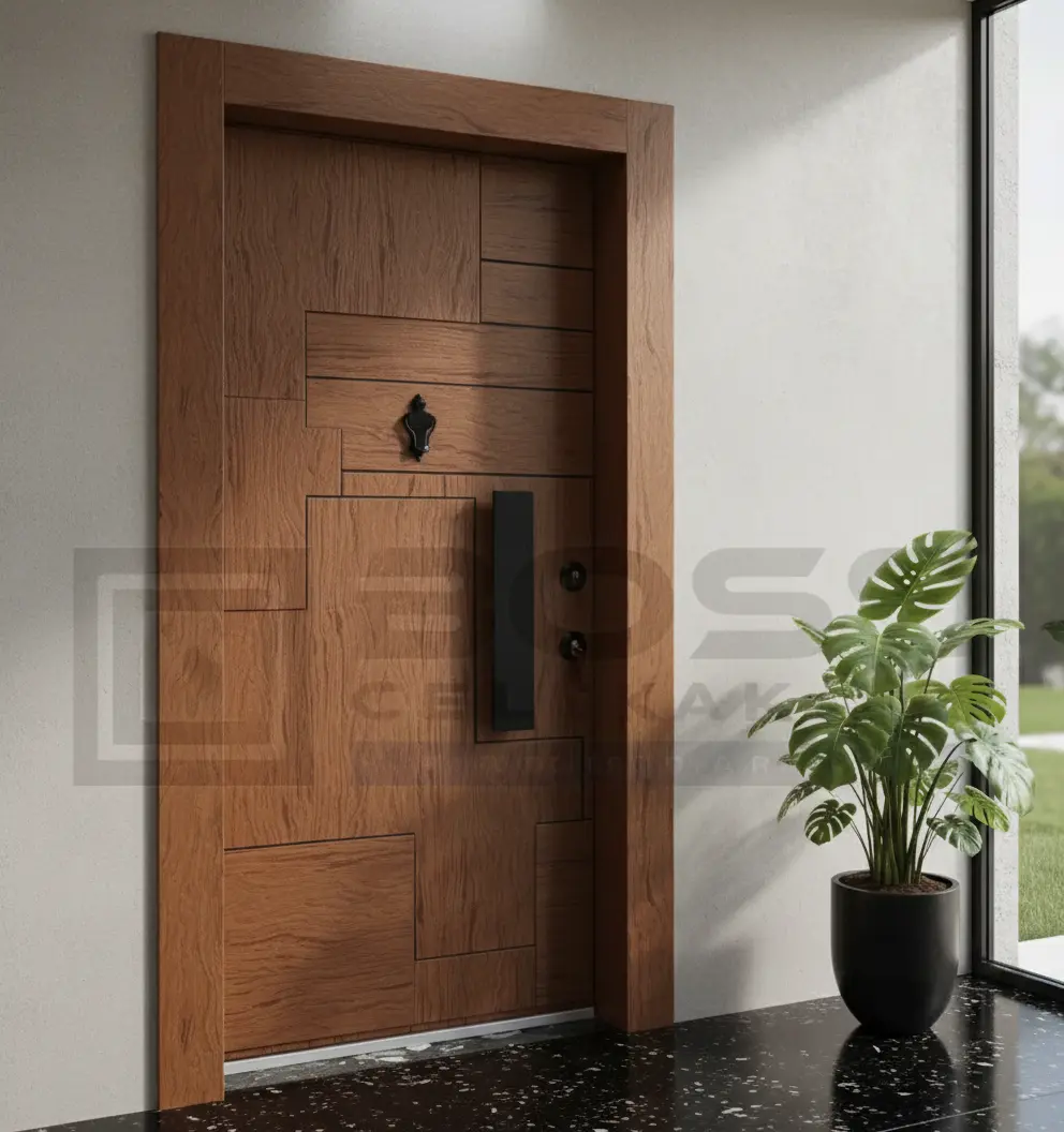 Geometrik Desen Kompakt Villa Kapısı 5 Geometrik Desen Kompakt Villa Kapısı - Görsel 3
