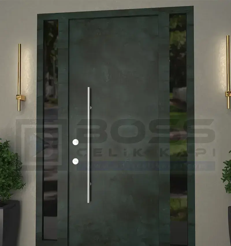 Granit Desenli Compact Villa Kapısı Varna