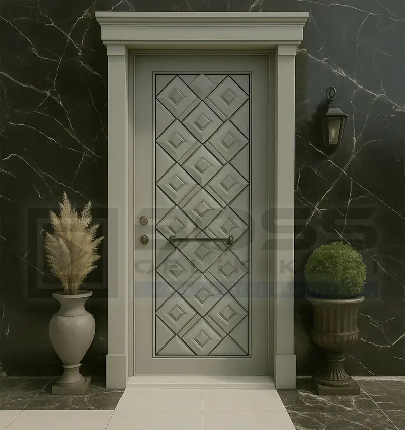 Gri Çelik Kapı Master