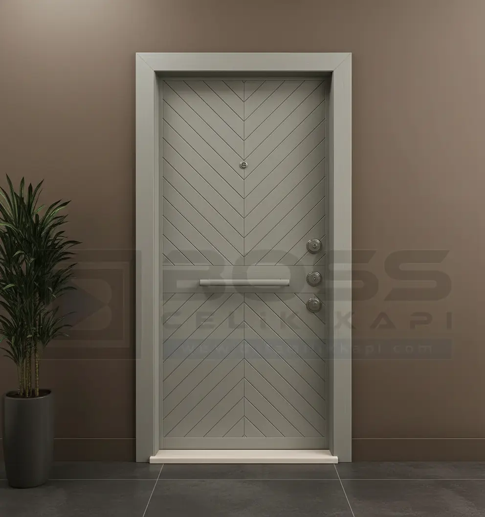 Gri Çelik Kapı Nyx 7 Gri Çelik Kapı Nyx - Görsel 5