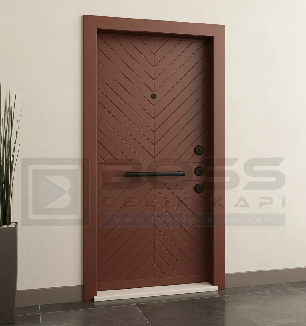 Gri Çelik Kapı Nyx 6 Gri Çelik Kapı Nyx - Görsel 4