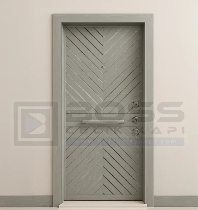 Gri Çelik Kapı Nyx