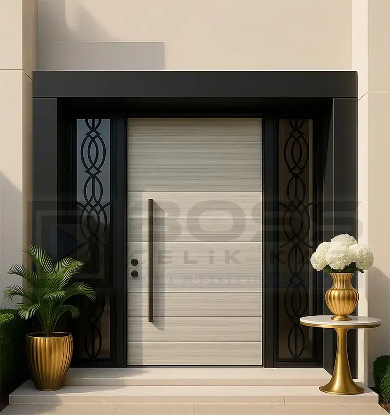 Gri Villa Kapısı Macellan