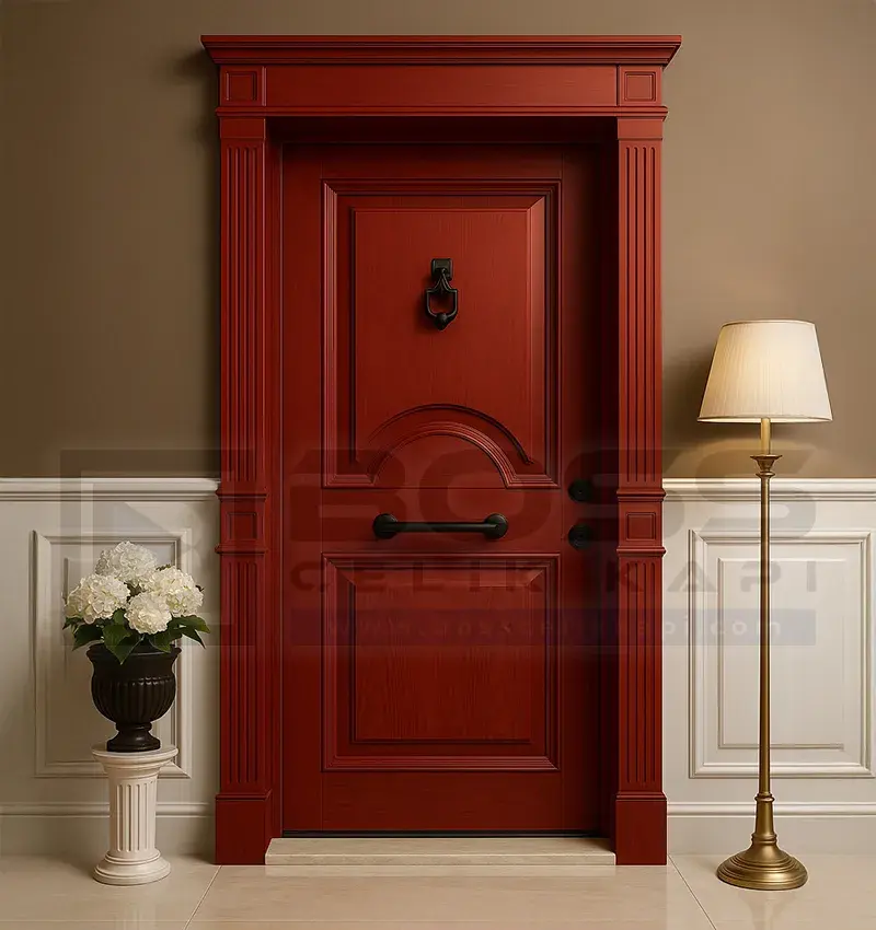 Kırmızı Çelik Kapı Selene