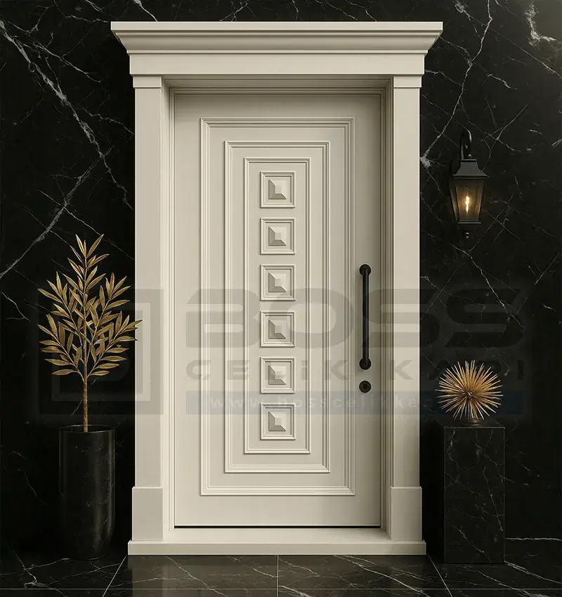 Krem Çelik Kapı Alisson