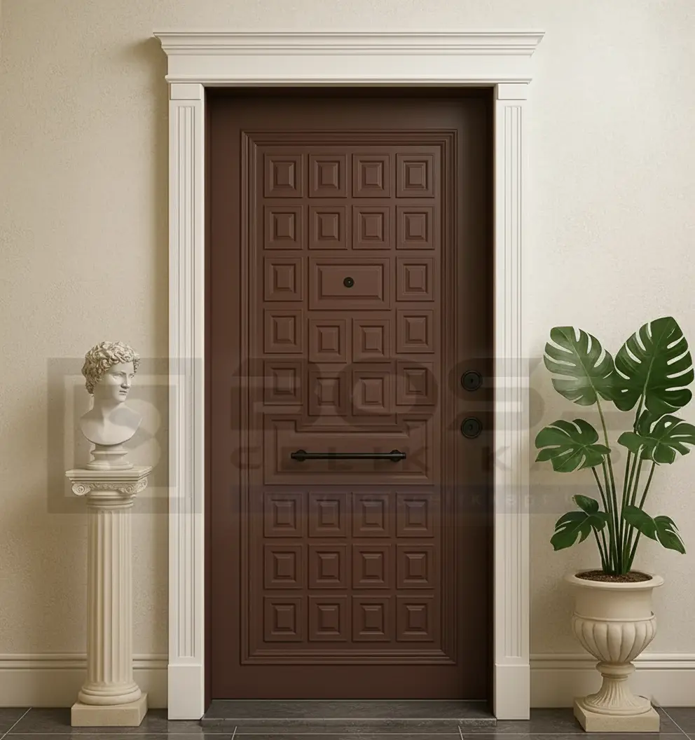 Krem Çelik Kapı Iris 6 Krem Çelik Kapı Iris - Görsel 4
