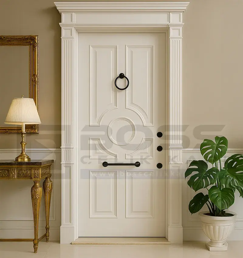 Krem Çelik Kapı Pan