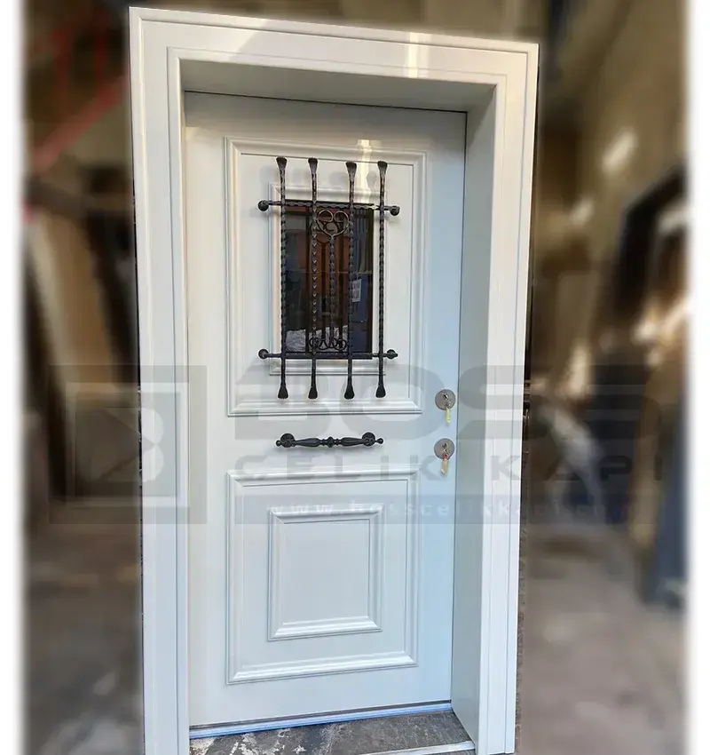 Lake Ferforjeli Çelik Villa Kapısı