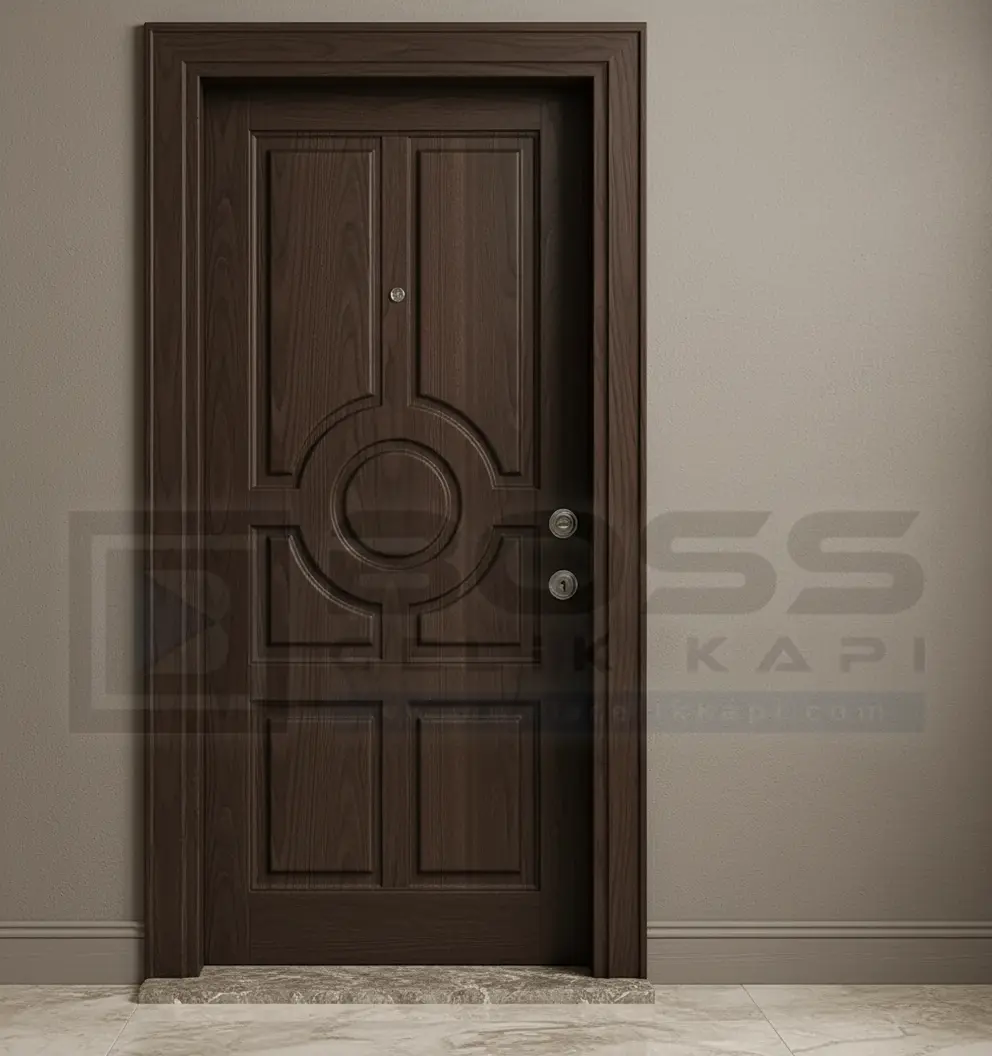 Mat Siyah Çelik Kapı Thalia 8 Mat Siyah Çelik Kapı Thalia - Görsel 6