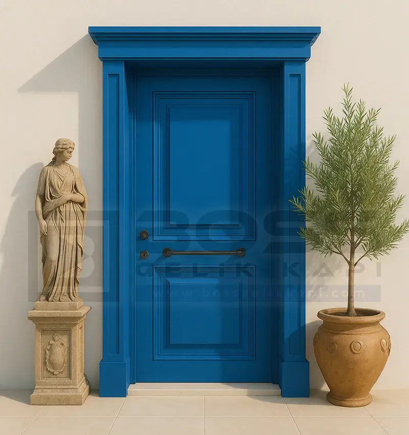 Mavi Çelik Kapı Master
