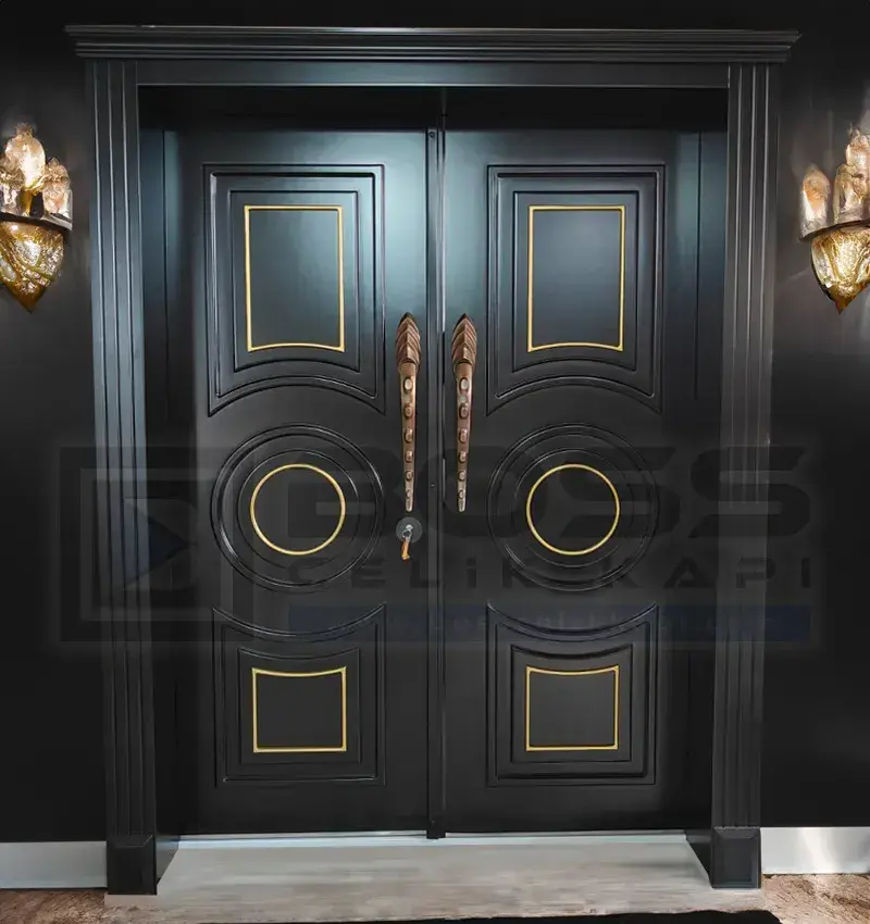 Siyah Gold Villa Kapısı Modelleri 2024 Fiyatları