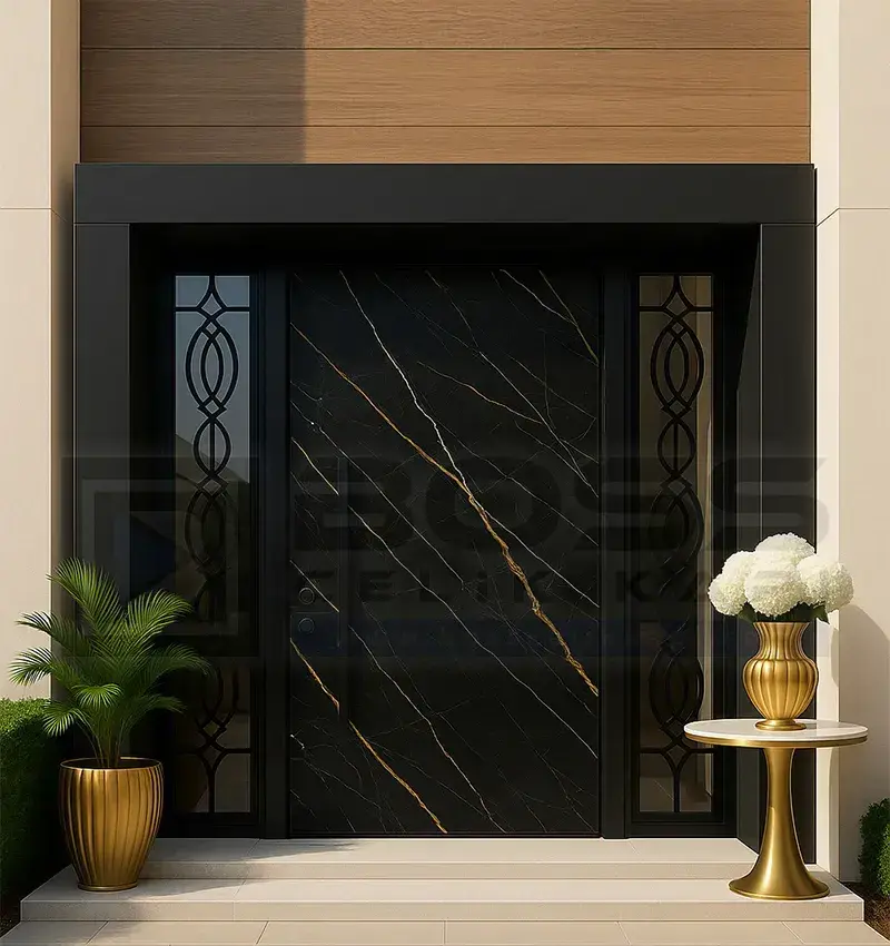Siyah Villa Kapısı Macellan