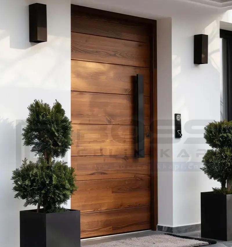 Thermowood Çelik Villa Kapısı Plovdiv