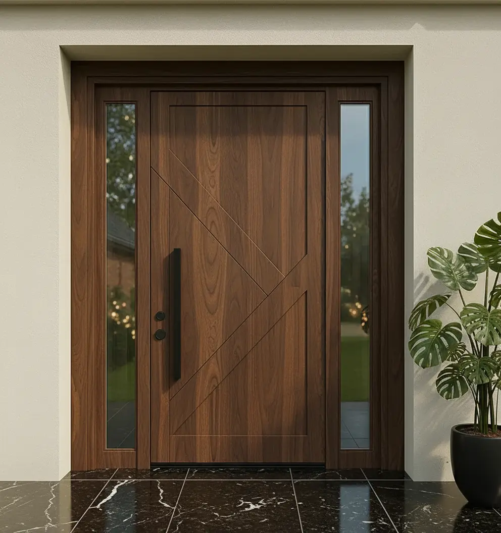 Villa Kapısı Dış Kapı Antrasit Oak Berkeley 5 Villa Kapısı Dış Kapı Antrasit Oak Berkeley - Görsel 3