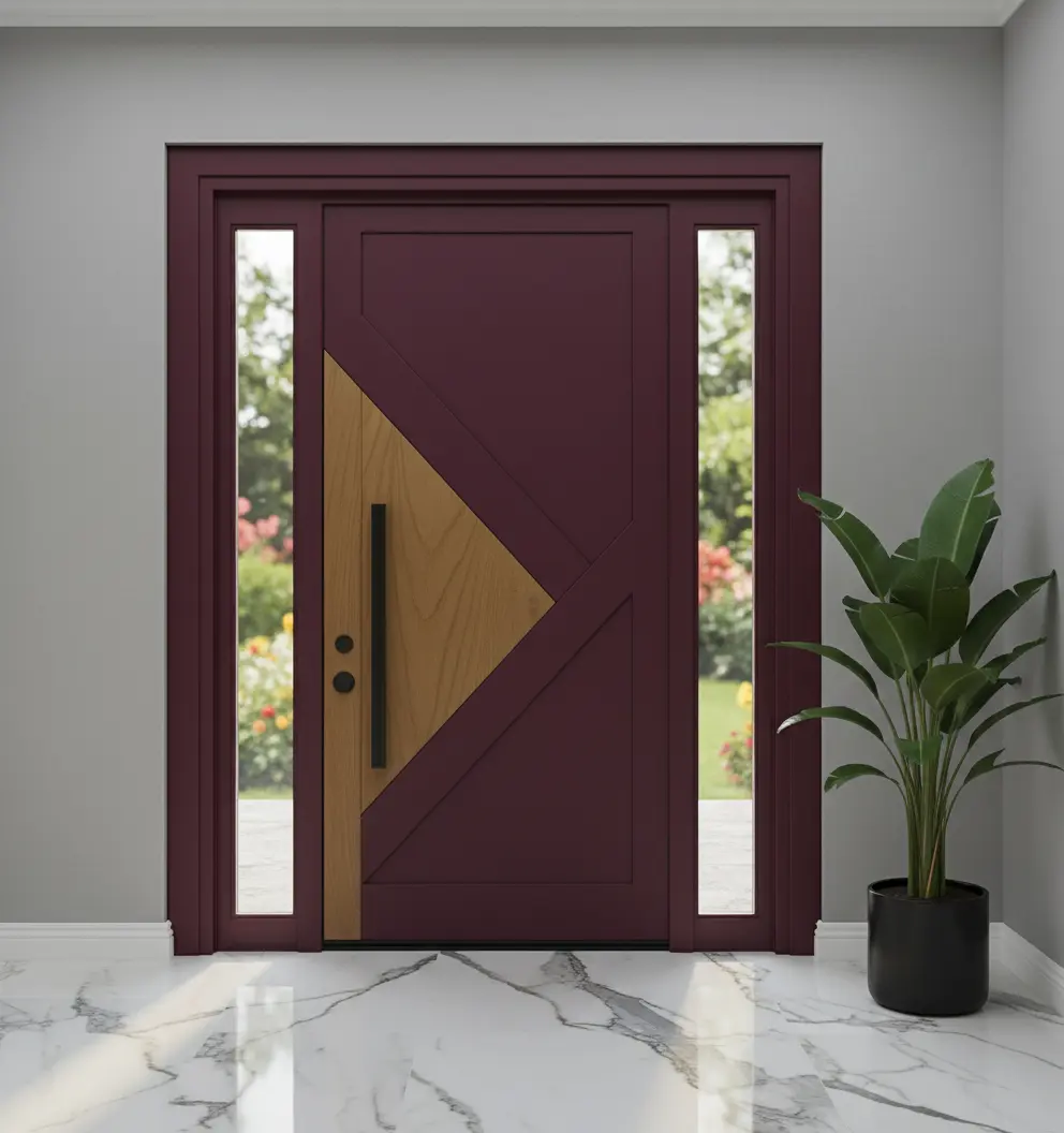 Villa Kapısı Dış Kapı Antrasit Oak Berkeley 8 Villa Kapısı Dış Kapı Antrasit Oak Berkeley - Görsel 6